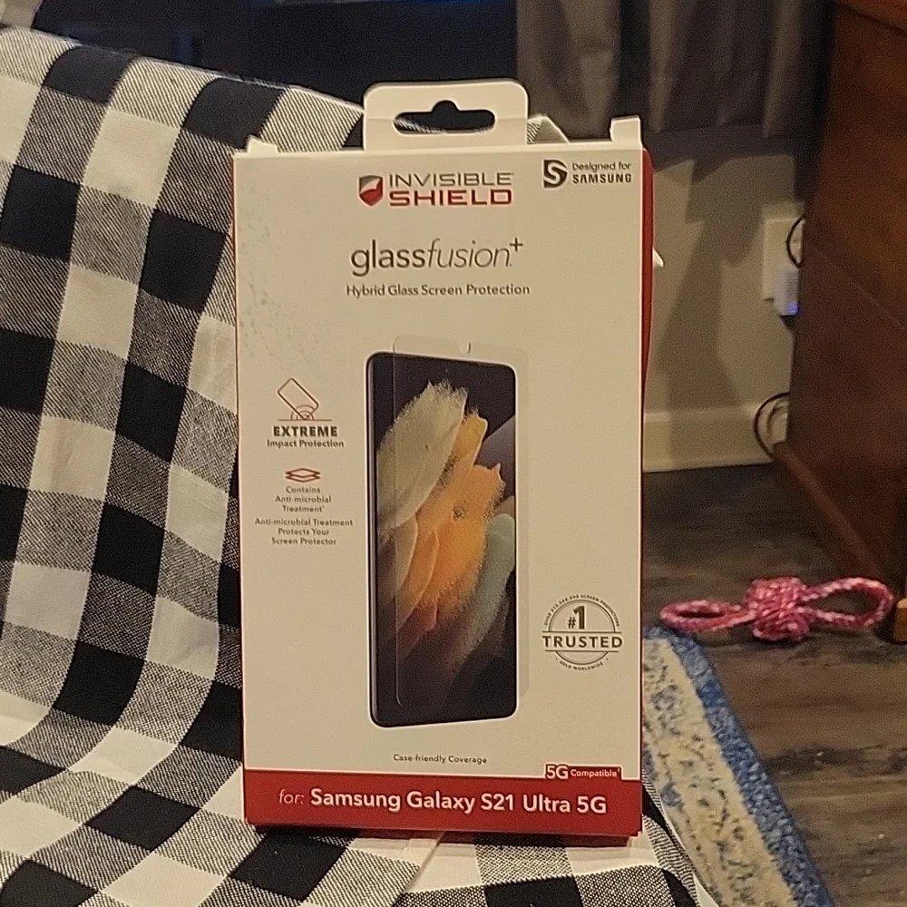 5 For 25.00/Zagg Invisible Shield for Samsung GalaxyS21 Ultra 5G,NIB!